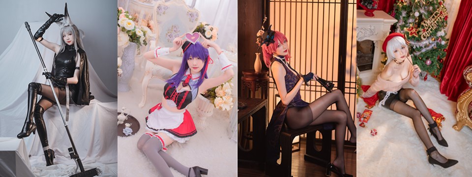 炸酱沐沐小姐姐作品全集：火辣性感的COSPLAY魅力！