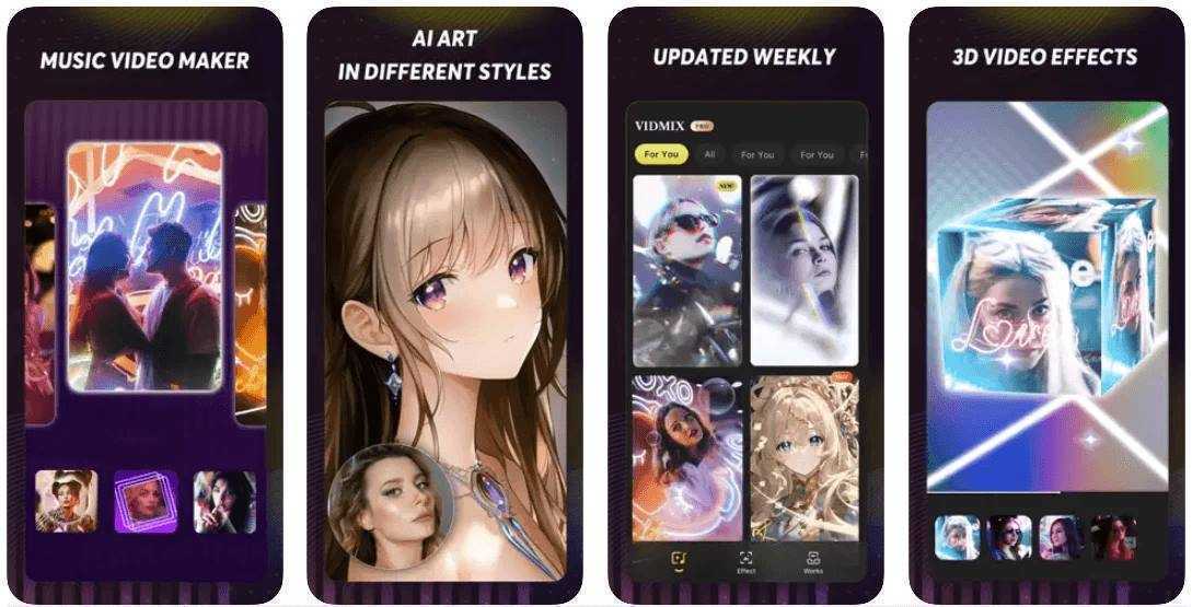 安卓智能音乐视频编辑剪辑 Vidmix v2.35.561 解锁VIP会员版 第1张 安卓智能音乐视频编辑剪辑 Vidmix v2.35.561 解锁VIP会员版 第1张