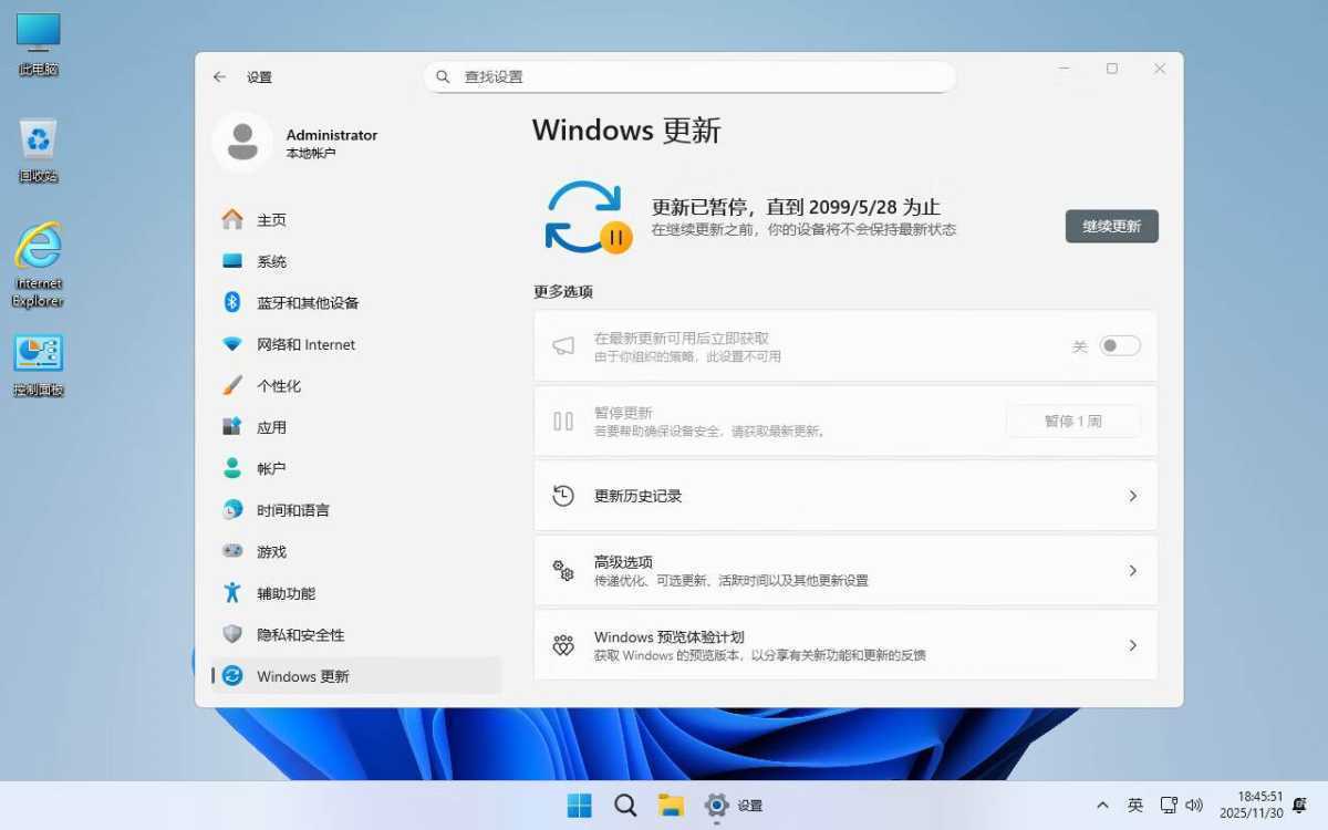 不忘初心Windows11 26H1（28000.1340） 无更新/可更新[纯净精简版/深度精简版] 第3张